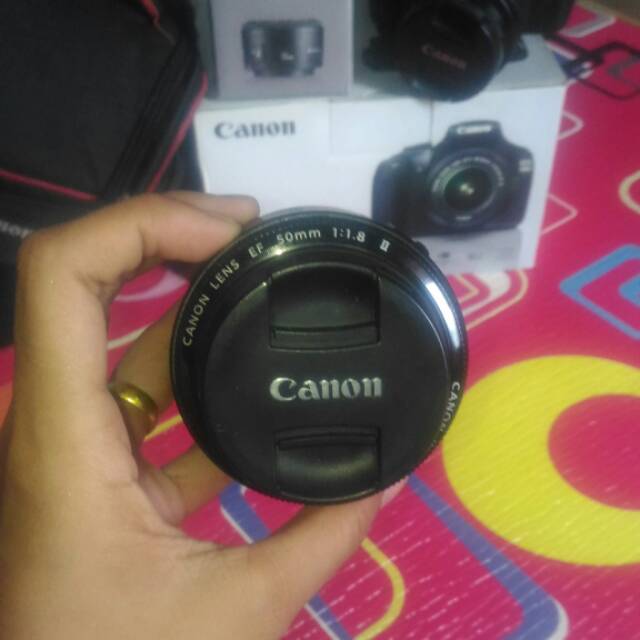 Lensa canon ef 50mm f/1.8 II (second)