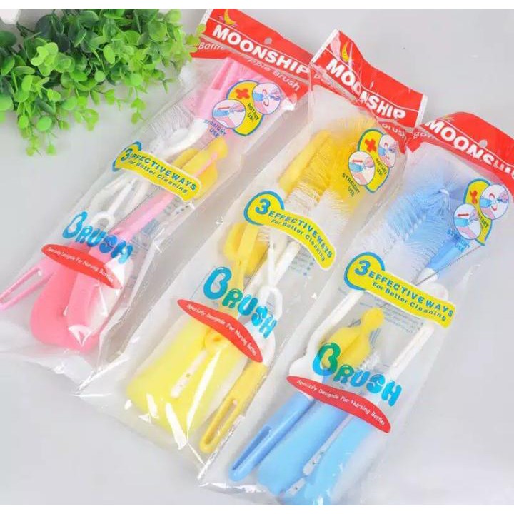 Moonbaby Bottle & Nippele Brush 5in1/ Sikat botol