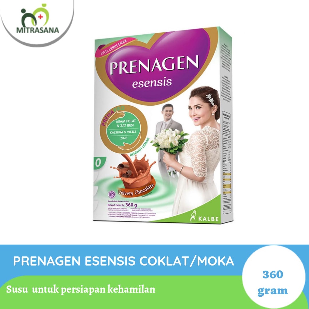 

Prenagen Esensis rasa Coklat 360gr