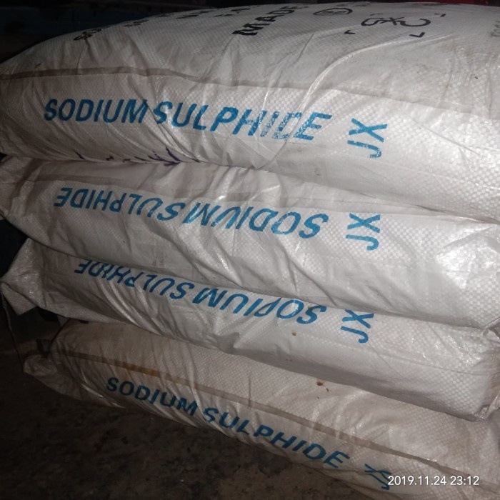 sodium sulfide Natrium Sulfide Na2S Nett : 1000 gr 1KG 1 kg perkg kg