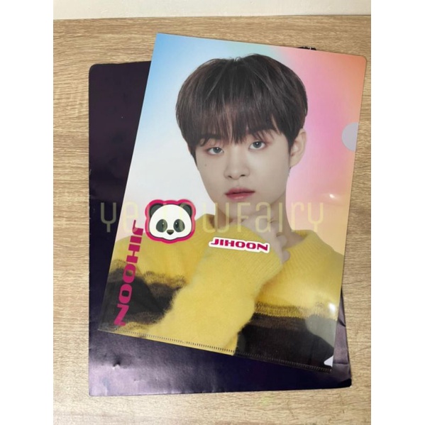 TREASURE MD JAPAN Clear File Jihoon