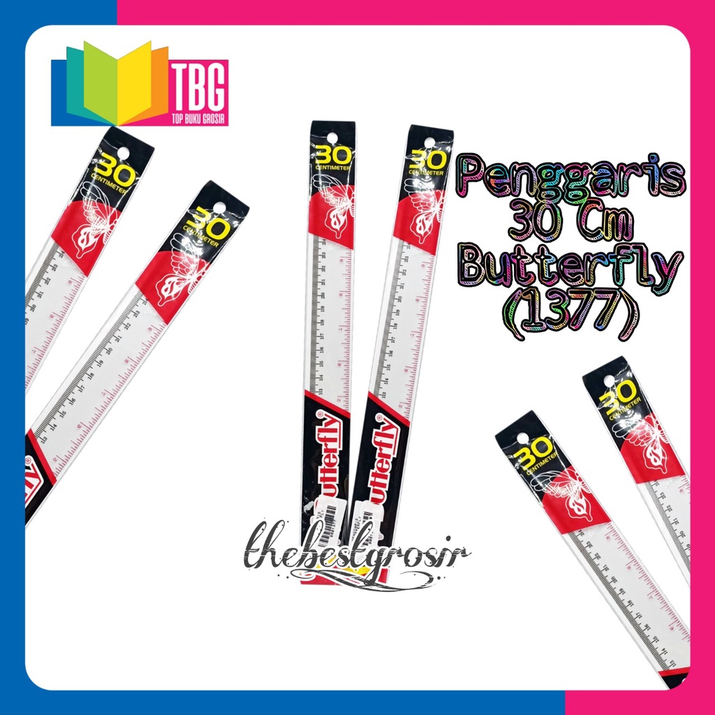 

1 PCS PENGGARIS 30CM BUTTERFLY/ GARISAN/ PENGGARIS MISTAR/ PENGGARIS ACRYLIC/ PENGGARIS AKRILIK / PENGGARIS MISTAR (R-1377)