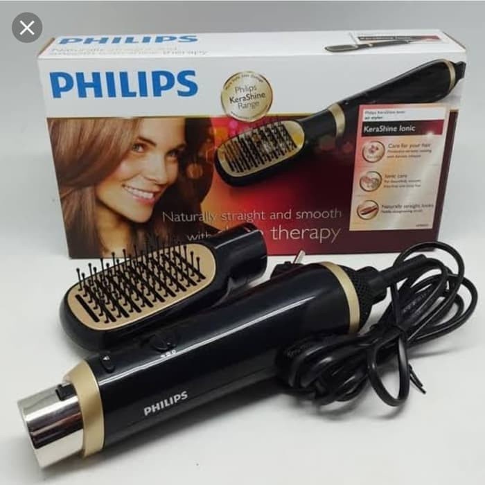 PHILIPS KERASHINE AIRSTYLER HP 8659 / SISIR ION catokan sisir philips