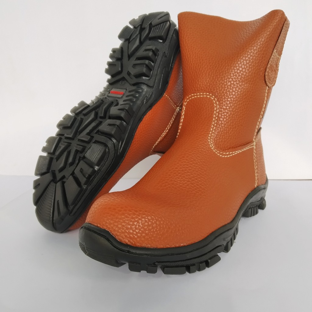 sepatu  safety boot murah berkualitas king gregor Ujung besi terbaik