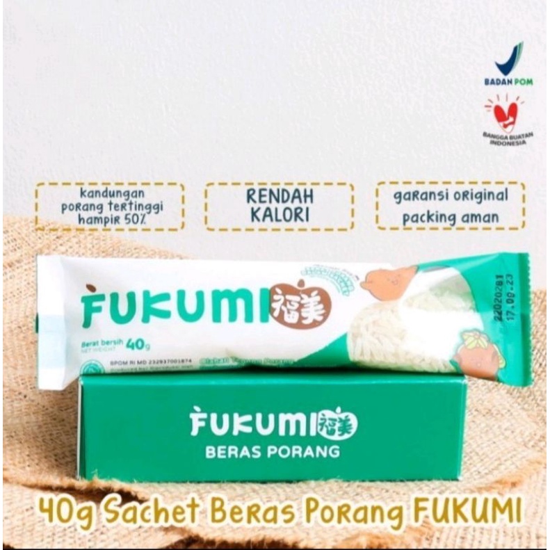 

FUKUMI BERAS PORANG SACHET 40GR