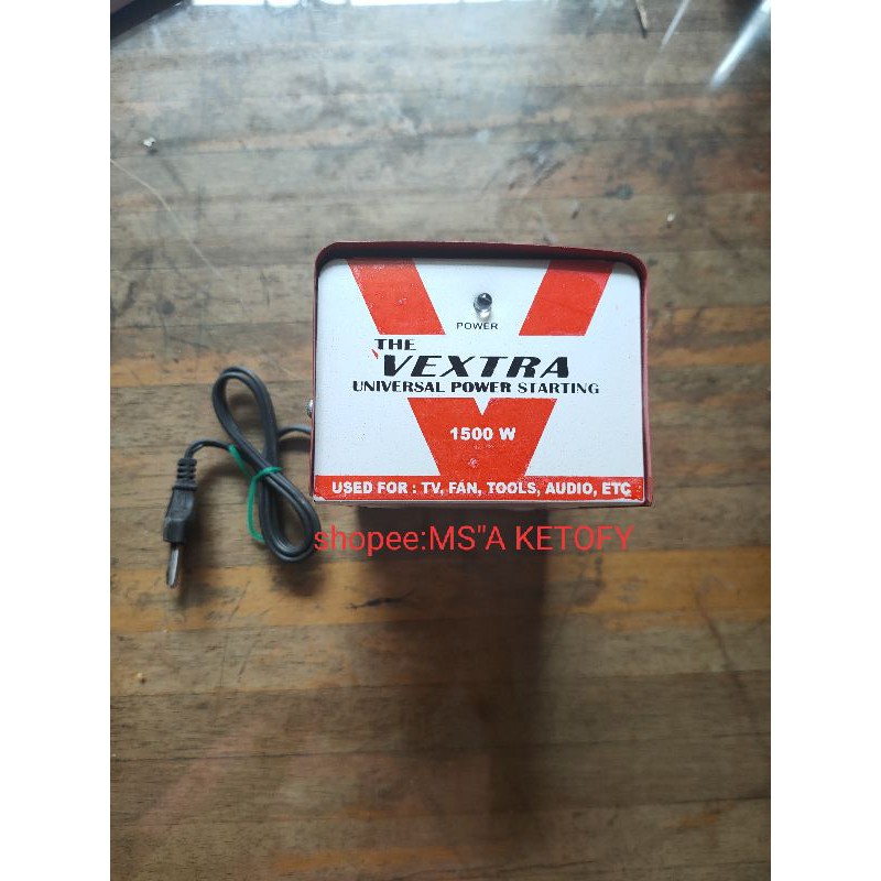 Vectra Auto Start 2 alat elektronik max 1500watt / 2500watt. Body besi Automatic Power