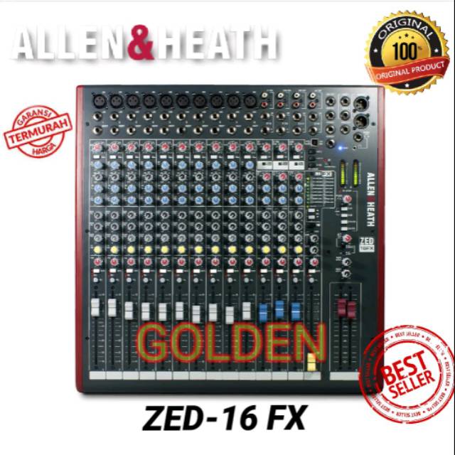 Mixer Audio Allen Heath ZED 16 FX Original