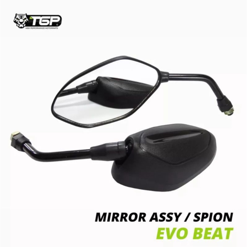 Kaca spion mirror evo beat honda long bar tgp