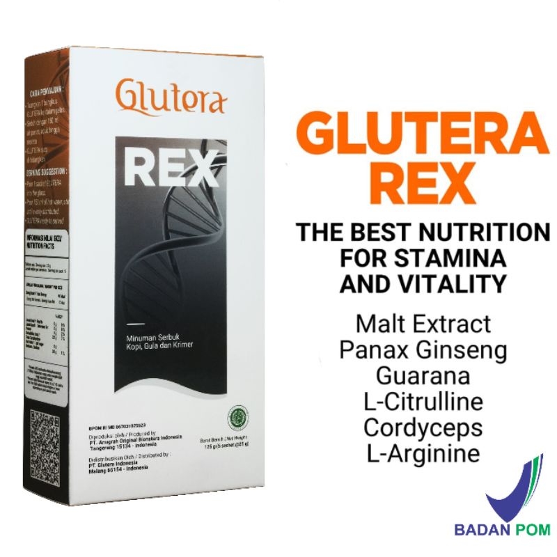 KOPI KESEHATAN-GLUTERA REX 5 SACHET-1 BOX