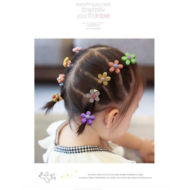 (ISI 4 BUAH) Ikat Rambut Ulir / Kunciran Aksesoris Anak Perempuan Branded Kuncir Korea Style Murah Babycinnamon