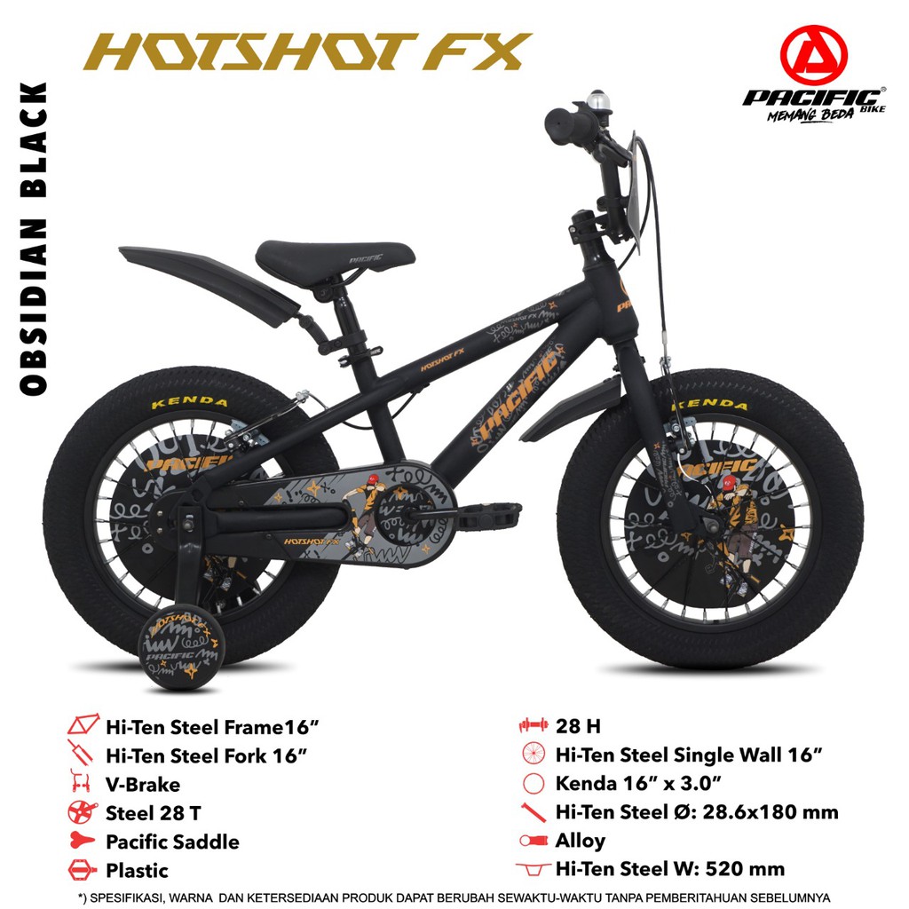 SEPEDA ANAK Laki Laki HOTSHOT FX 3.0 16″