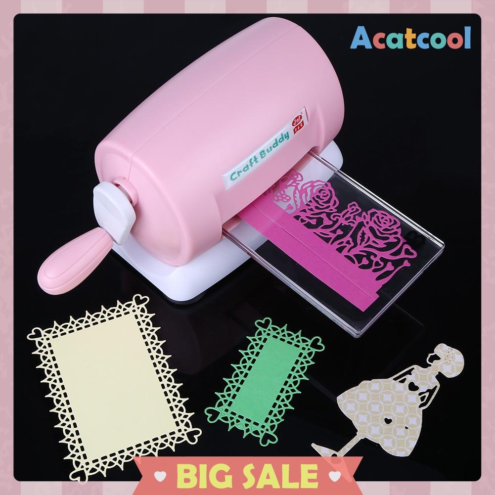 DIY Plastic Paper Cutting Embossing Machine Craft Scrapbook Album Cutter