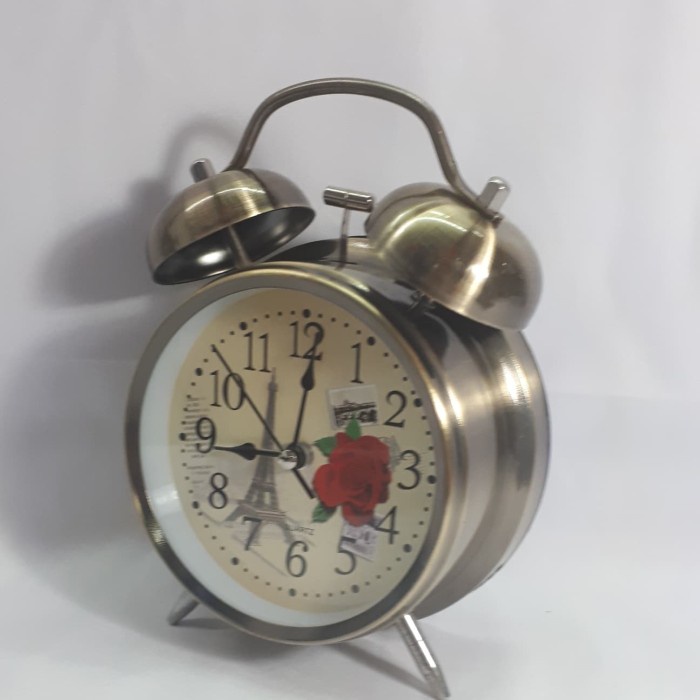 Termurah Jam Beker Kring Bunyi Kencang Klasik 668 -3