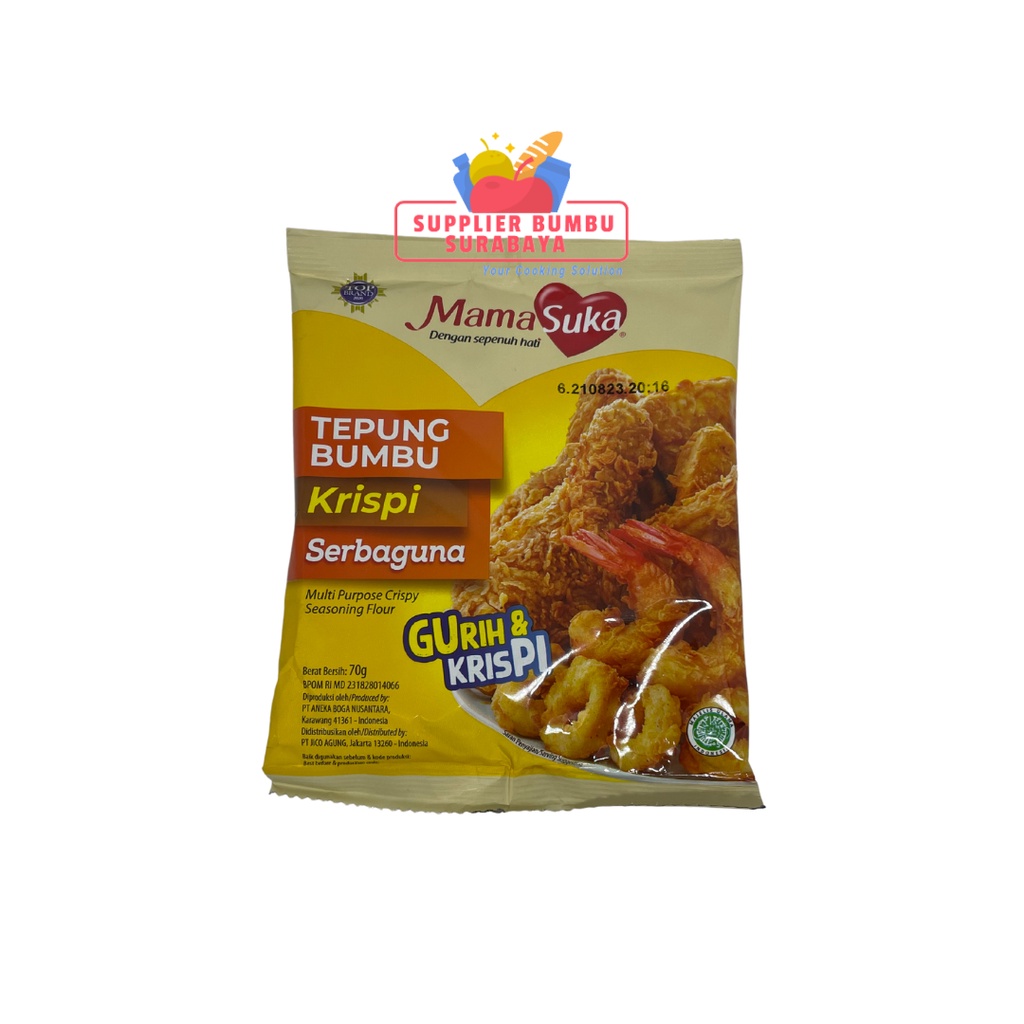 MamaSuka Tepung Bumbu Krispi Crispy Serbaguna