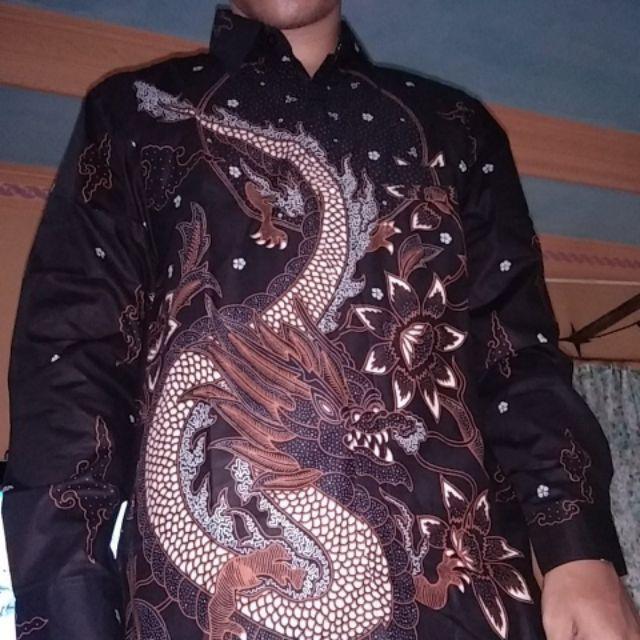 Baju Batik Pria | Naga Sogan By Batik Florist