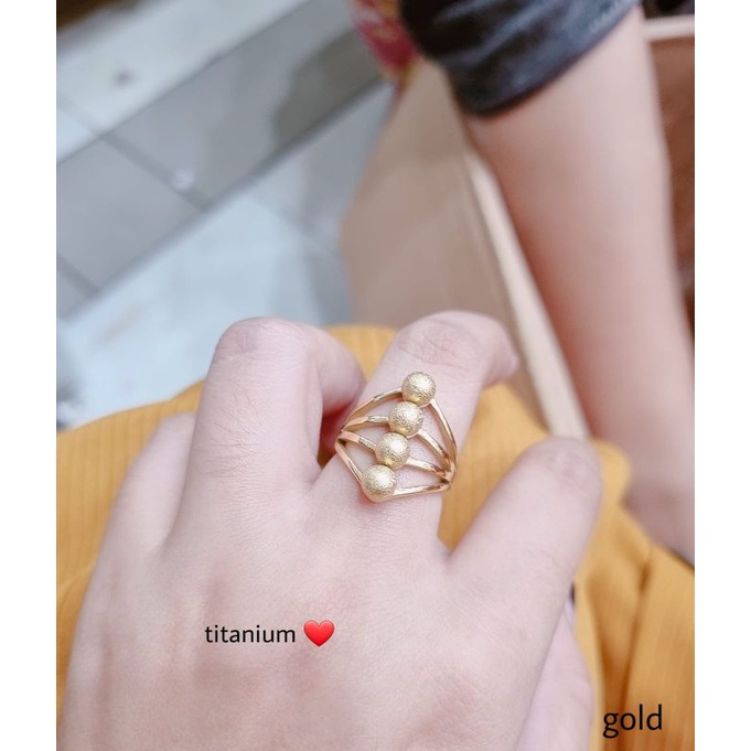 CINCIN BOLA TITANIUM ANTI KARAT 0009