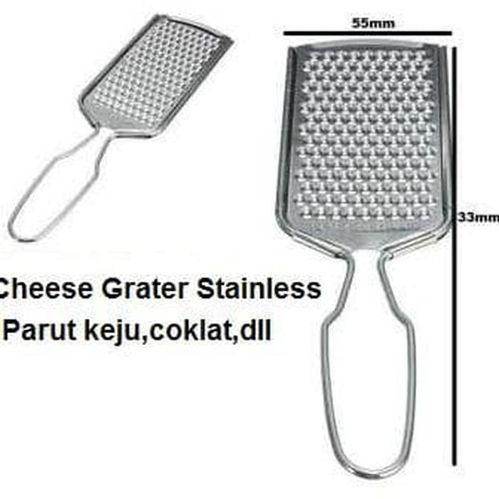 IKILOSHOP PKS1 Parutan Keju Pala Serbaguna Stainless