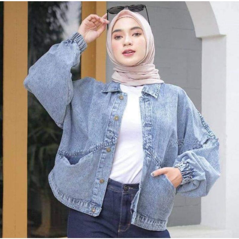 Jaket Jeans Couple / jaket couple anak / jaket couple keluarga