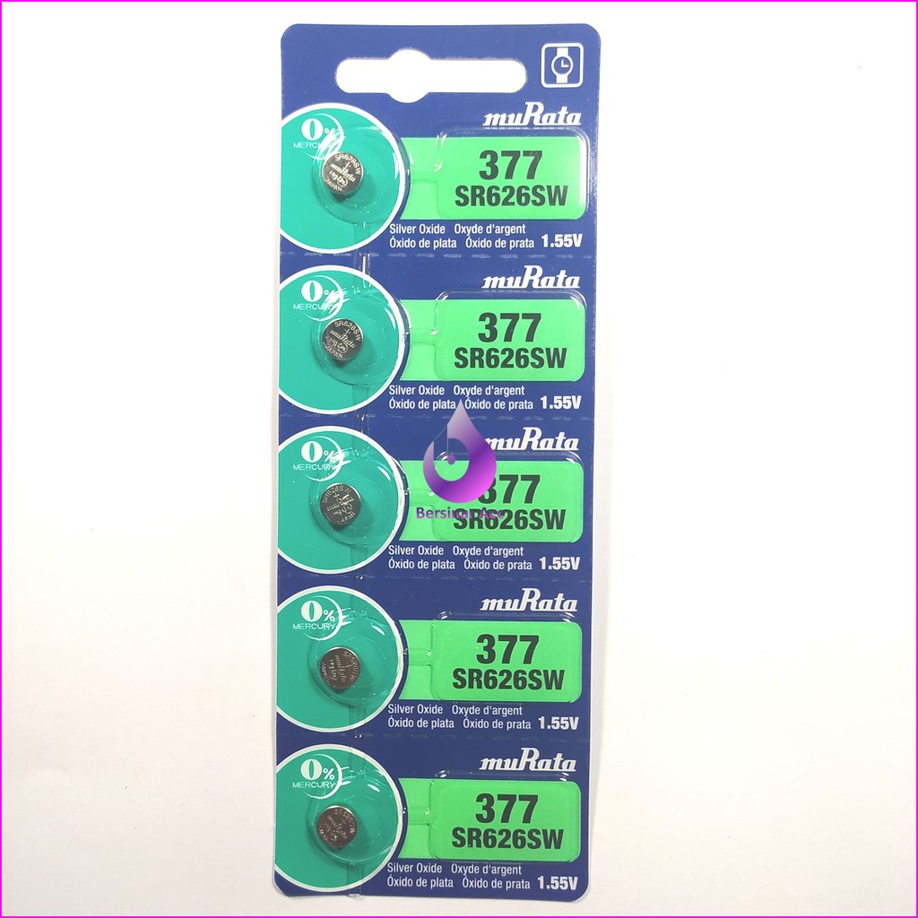 Baterai jam tangan 377 SR626SW