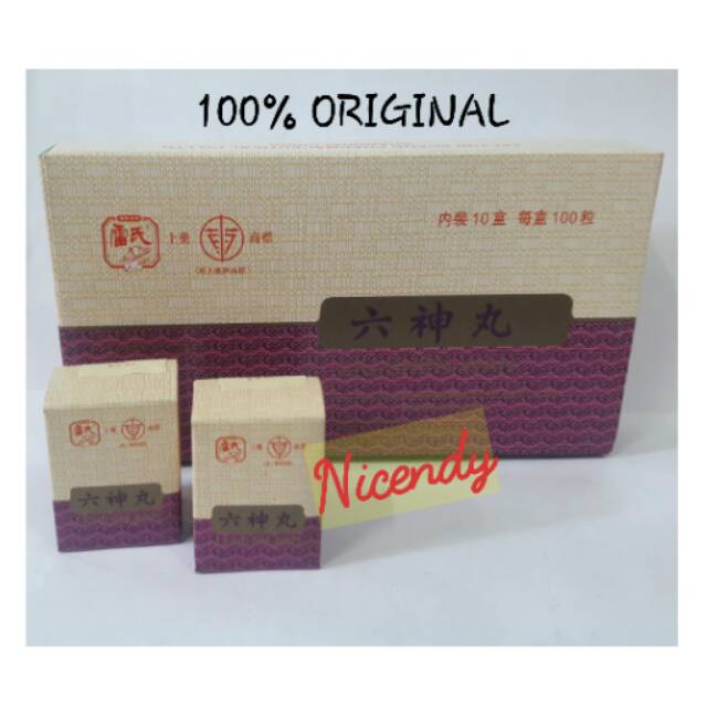 Liu Shen Wan 100 pil Obat Sakit Tenggorokan, Sariawan