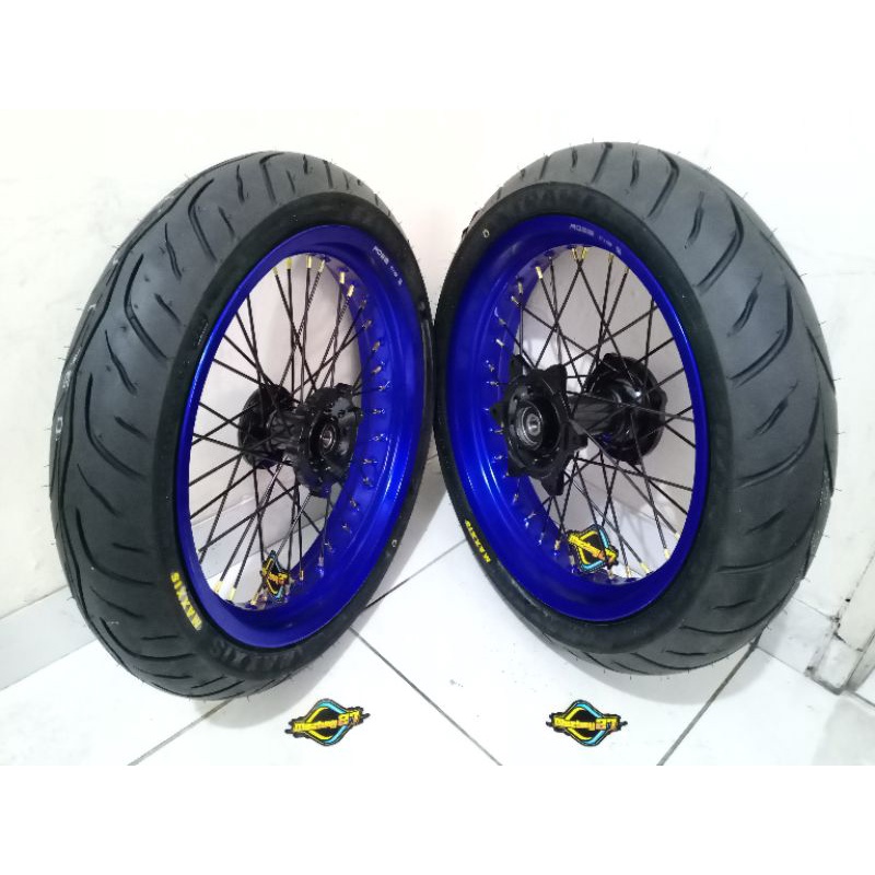 Sepaket Velg Supermoto CRF 150 CRF 150 L - Paket Velg Set Supermoto CRF 150 CRF 150 L