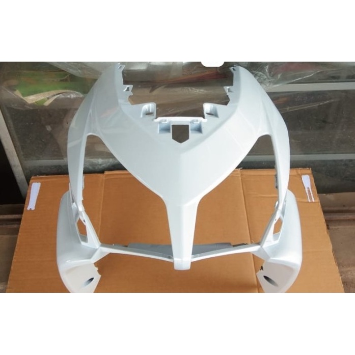 tameng dasi body depan motor vario cw 110 karbu warna putih