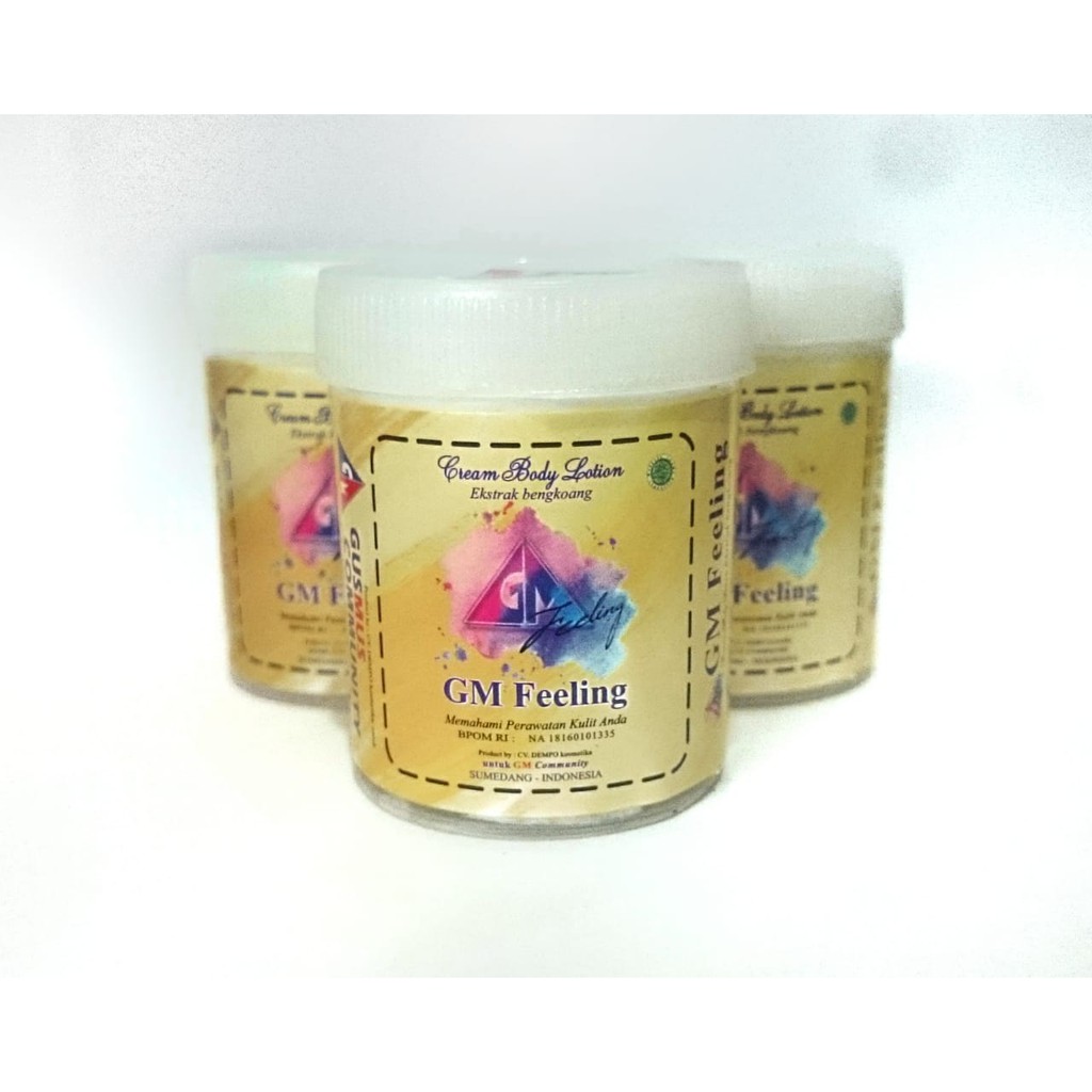 GM Feeling Ekstrak Bengkuang | Cream Wajah | Sunblock | Pelembab Wajah