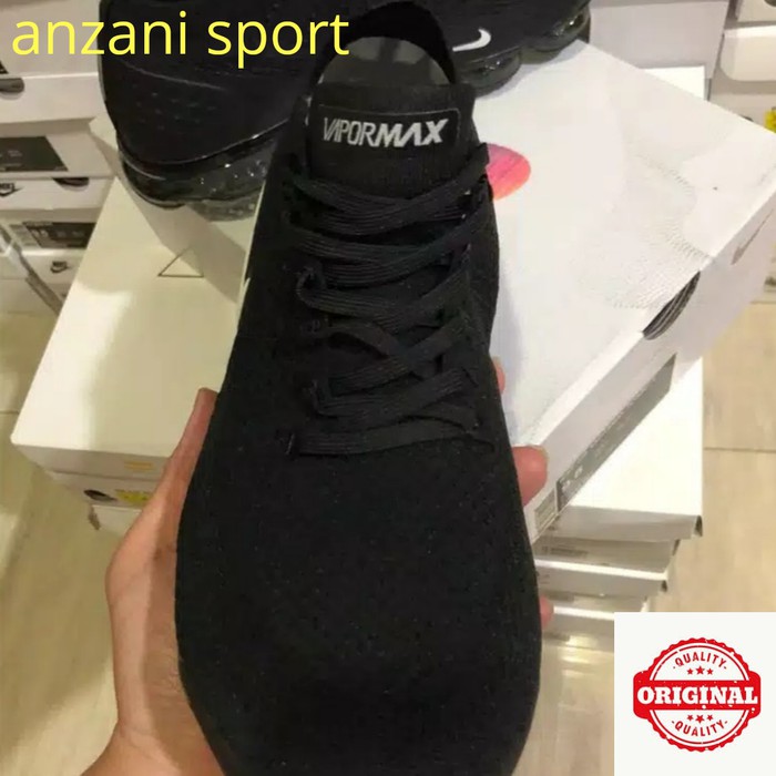 Sepatu Nike Air Vapormax 2.0 / Sepatu Casual / Sepatu Pria / Fashion - Hitam, 40