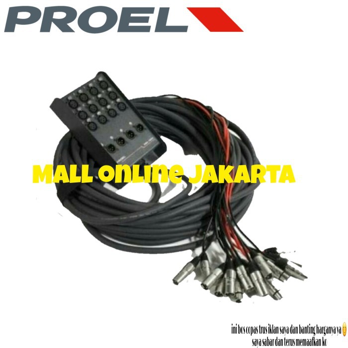 Snake cable proel ebn 1204 snack kabel original ebn1204 ebn-1204