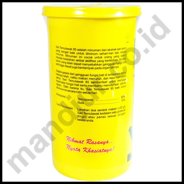 

Sari Temulawak 85 Instan Original Toples 400 Gr - Menjaga Kesehatan