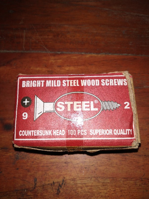 Sekrup Kayu / Skrup Kayu Kepala Plus 2 Inch X 9 Steel