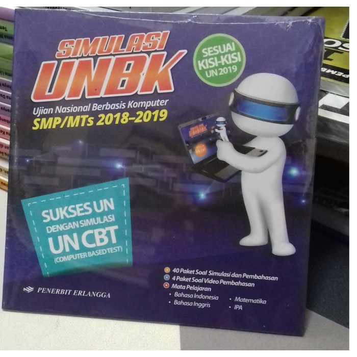 Hot Sale Cd Simulasi Unbk Smp Mts 2018 2019 Sesuai Kisi Kisi Un