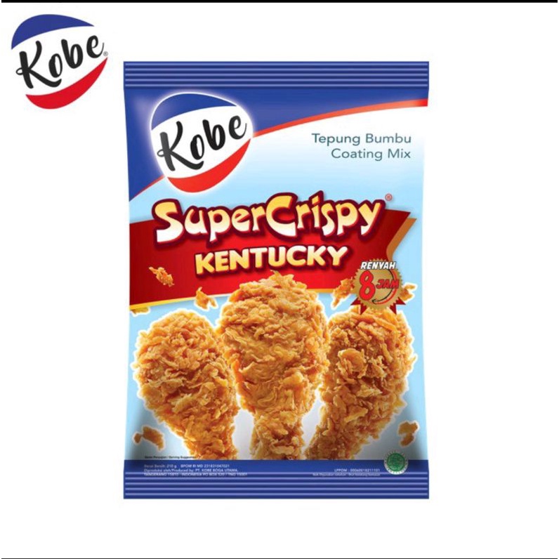 Kobe Tepung Kentucky Supercrispy 210 gr