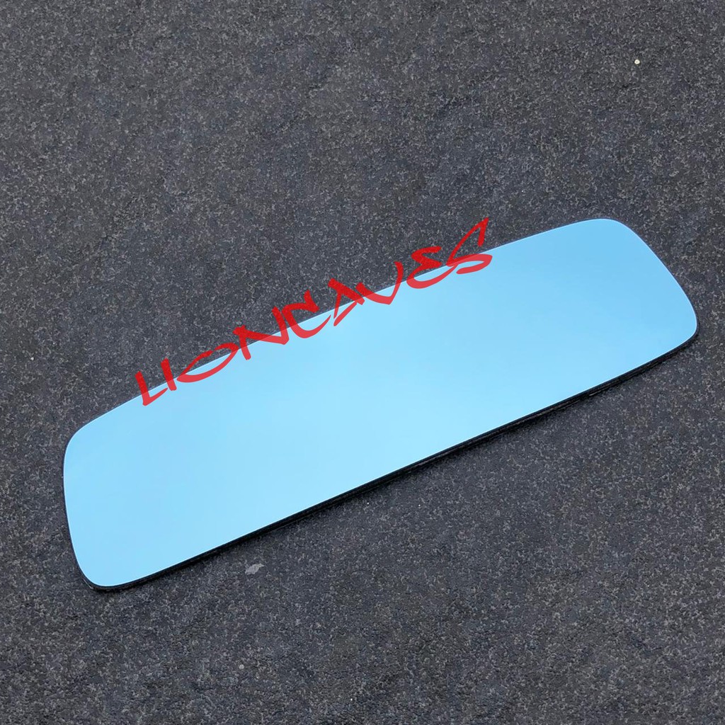 Hydrophilic Blue Wide Rear View Mirror Spion Dalam - For Karimun Wagon R 2013 - Sekarang