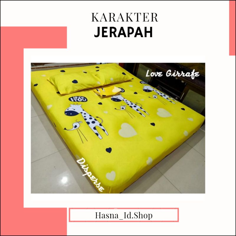 Seprei Sprei Homemade Anak Motif Hewan Jerapah Serei Homemade Super King Queen Single Seprei 200x200