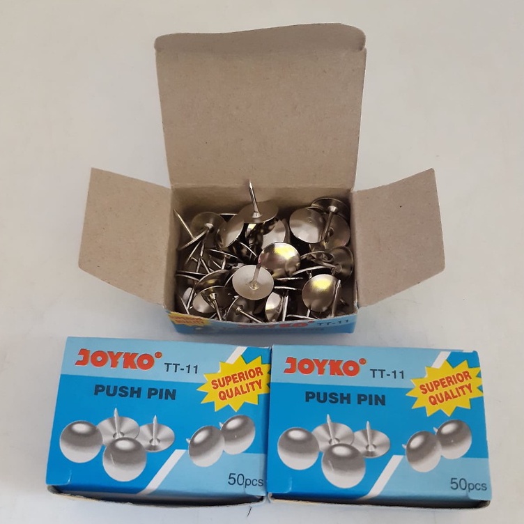 

Pines Joyko TT-11 Isi 50pcs/Push Pin 50 pcs TT11