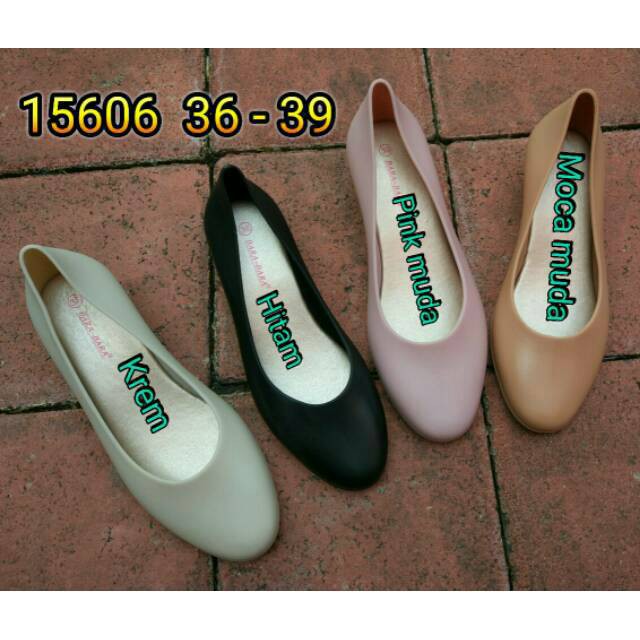 Jelly shoes wedges sepatu wanita barabara sepatu wedges wanita bara bara jelly 15606 --YY--