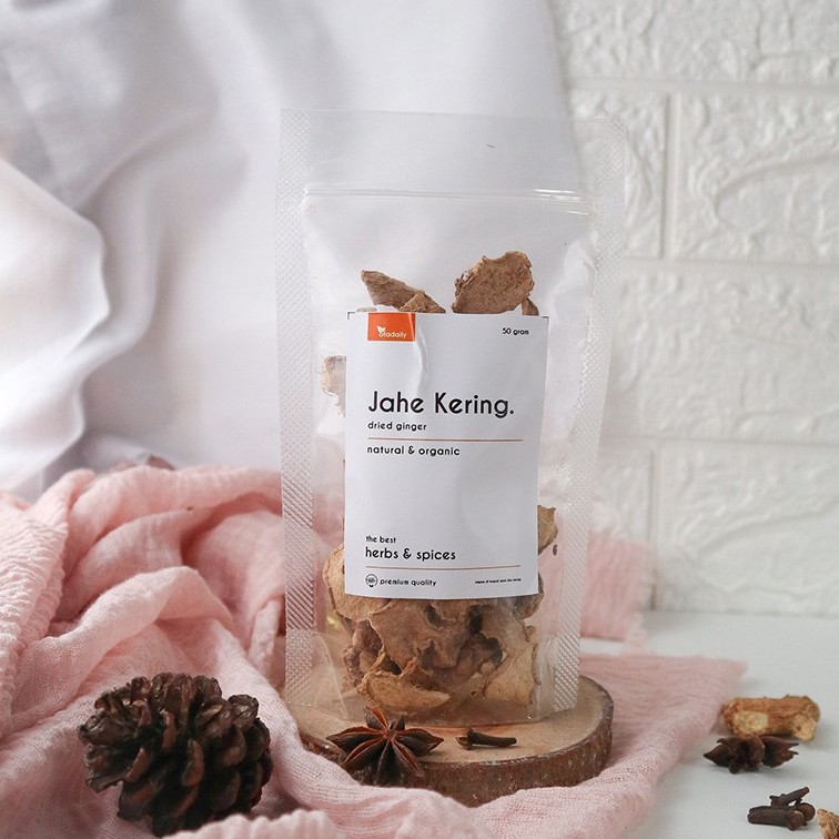 

jahe kering dried ginger Rempah JSR superfood Herbal harga hemat - ofadaily