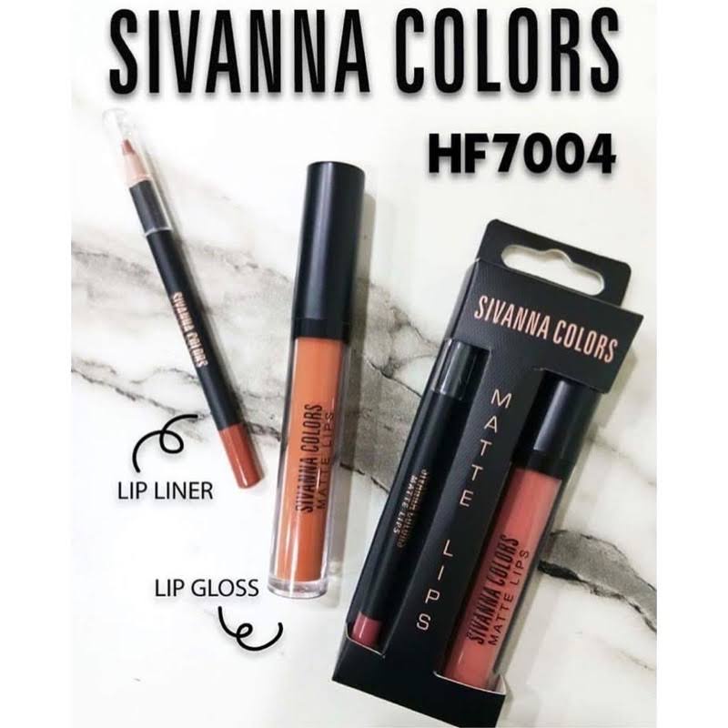 Sivanna Colors Matte Lips HF7004/lipstick/lipliner/makeup/bibir/thailand