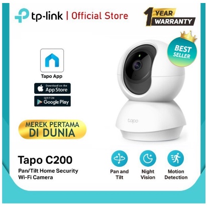 itstore WiFi Camera TP-LINK TAPO C200 - Home Security Cam TPLINK TAPO C200 FHD