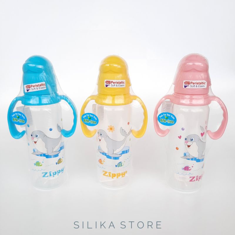 ZIPPY Botol Susu 240 ml Karakter Singa Laut / OK-295
