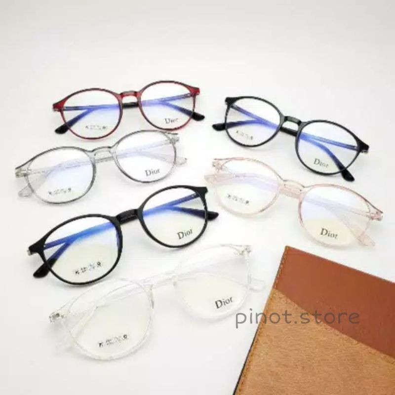 FRAME KACAMATA BULAT LENTUR | FRAME KACAMATA PRIA DAN WANITA | KACAMATA BERUBAH WARNA | KACAMATA