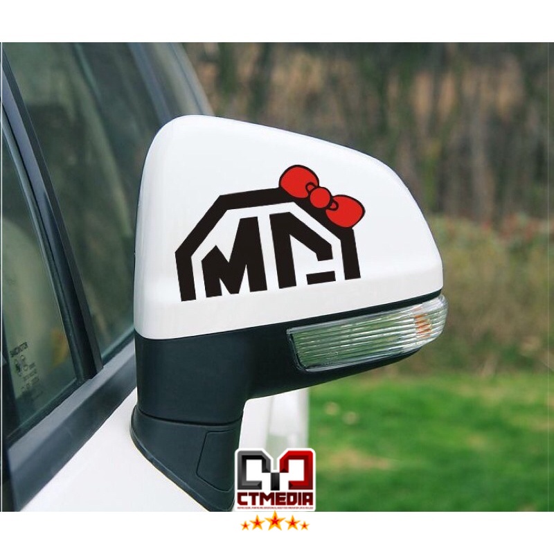 sticker mobil sticker cutting spion mobil lucu