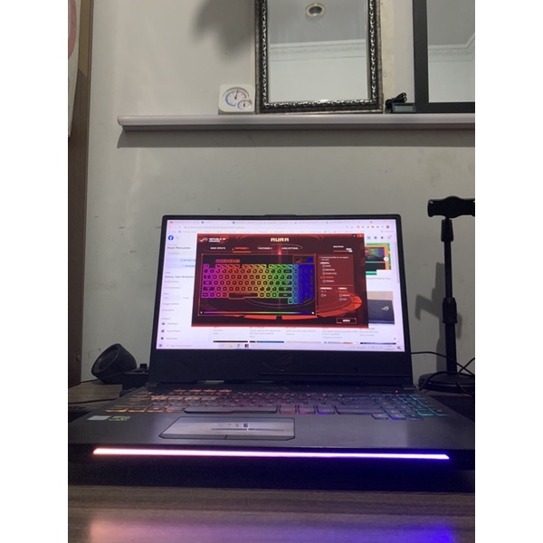 Laptop Asus ROG STRIX GL504GM fullset nota GTX 1060 Ram 16Gb