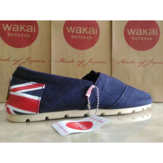 Wakai navy bendera 🇬🇧 ( INGGRIS ) Grade Original