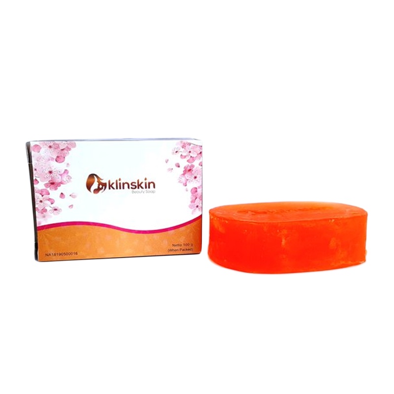 Sabun Mandi Beauty Soap Pemutih Pencerah Kulit Wajah Muka Badan Klinskin Pria Wanita BPOM Original