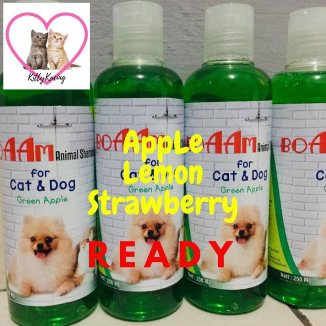 Shampo Kucing Anjing BOAAM 250ML