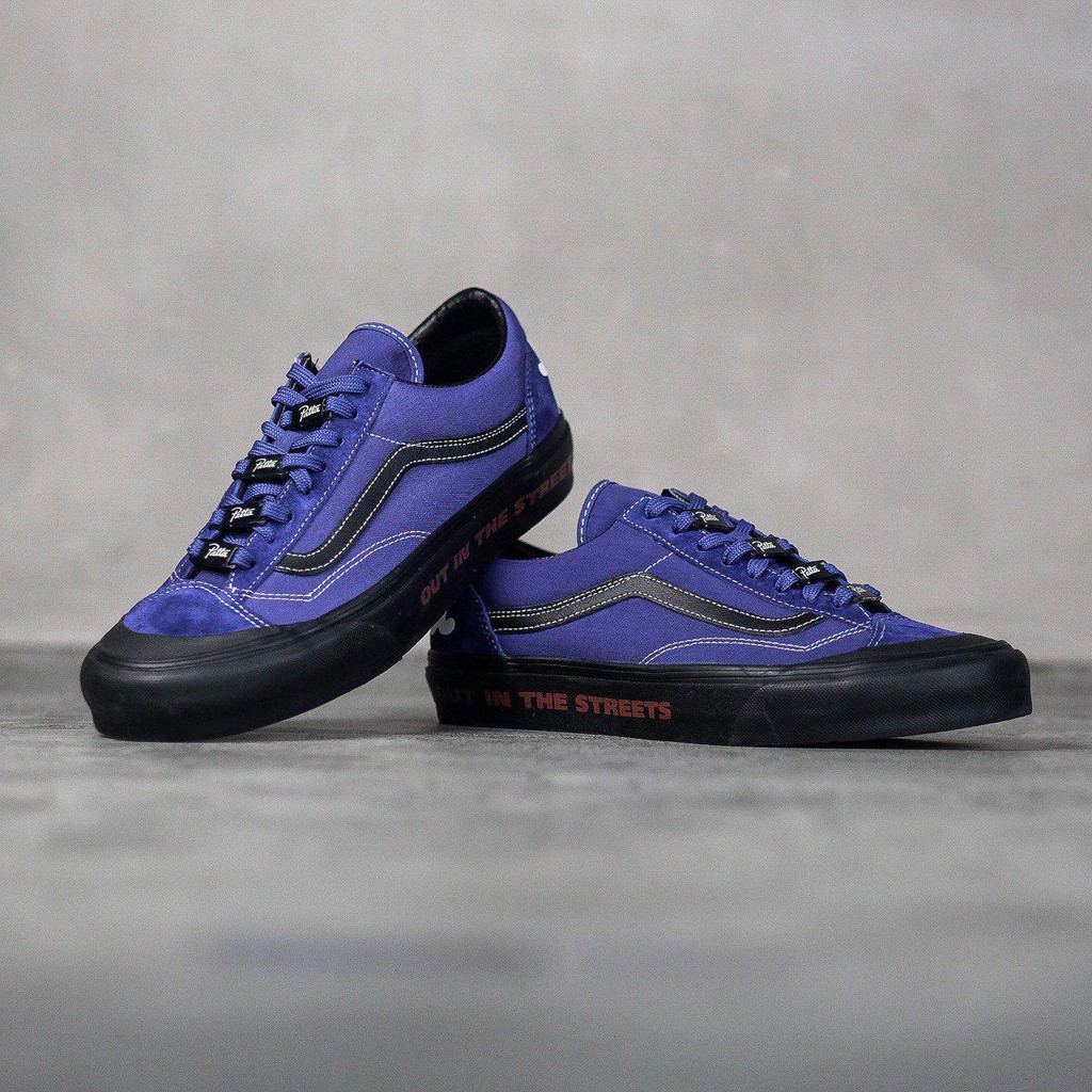 Vans Style 36 VLT LX x Patta (Spectrum Blue/Black)