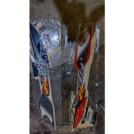 striping fiz r standar ori tahun 2001 warna hitam, merah