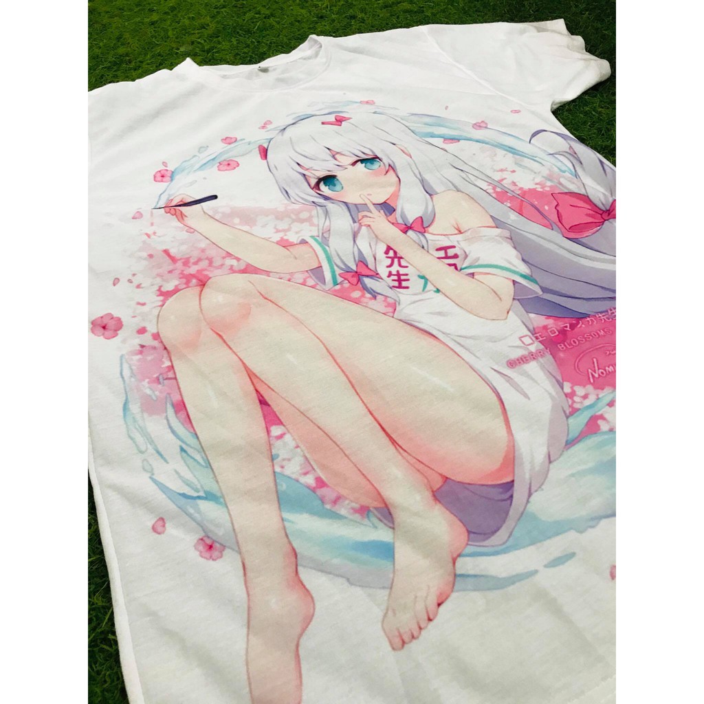 Tshirt Sagiri Loli Fullprint White